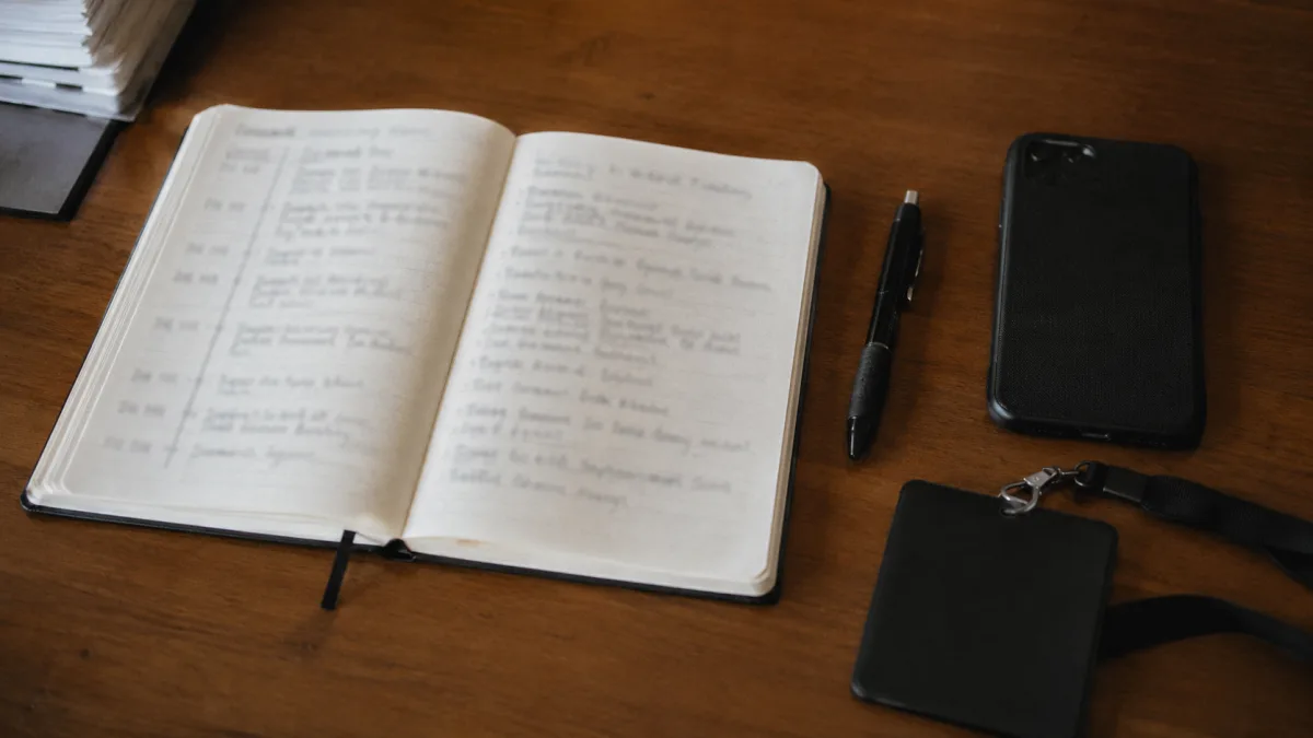 Workplace harassment incident notes