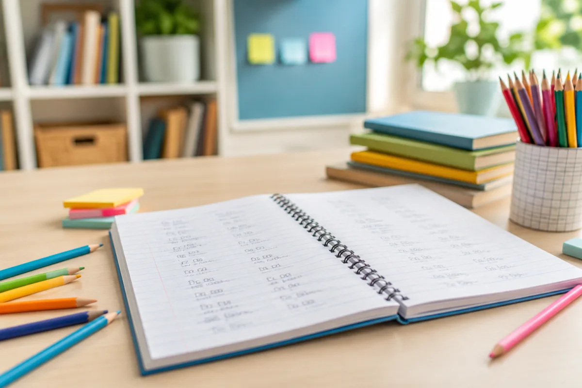 Spelling error notebook for ADHD
