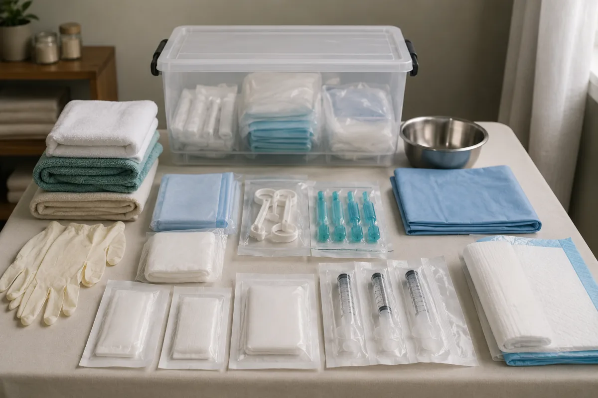 home birth emergency supplies