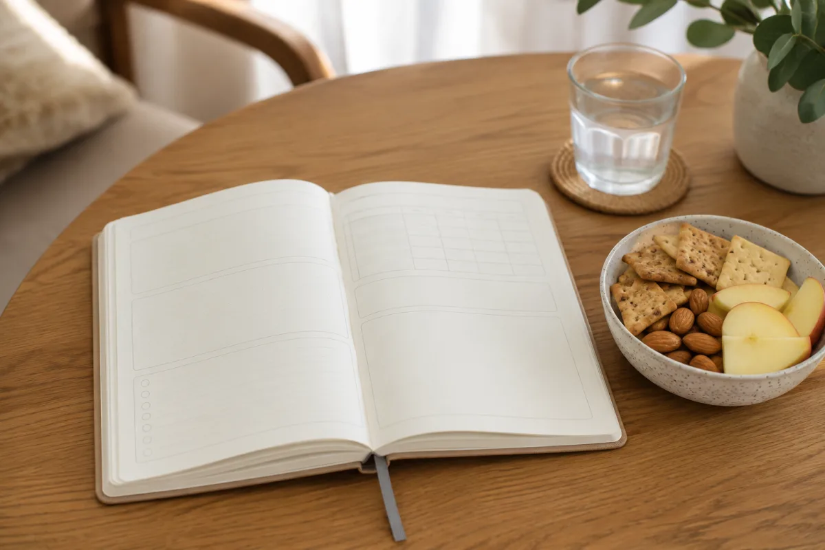 Emotional eating trigger journal