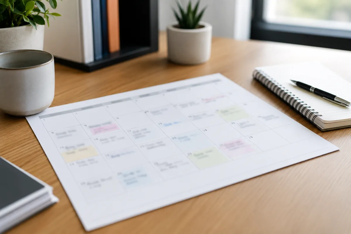 Small monthly investing schedule