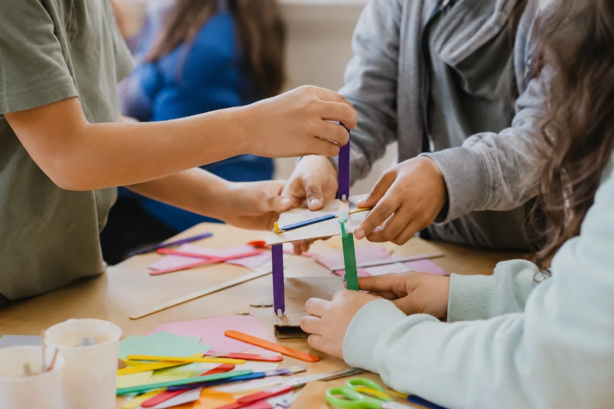 Hands-on Cub Scout activity