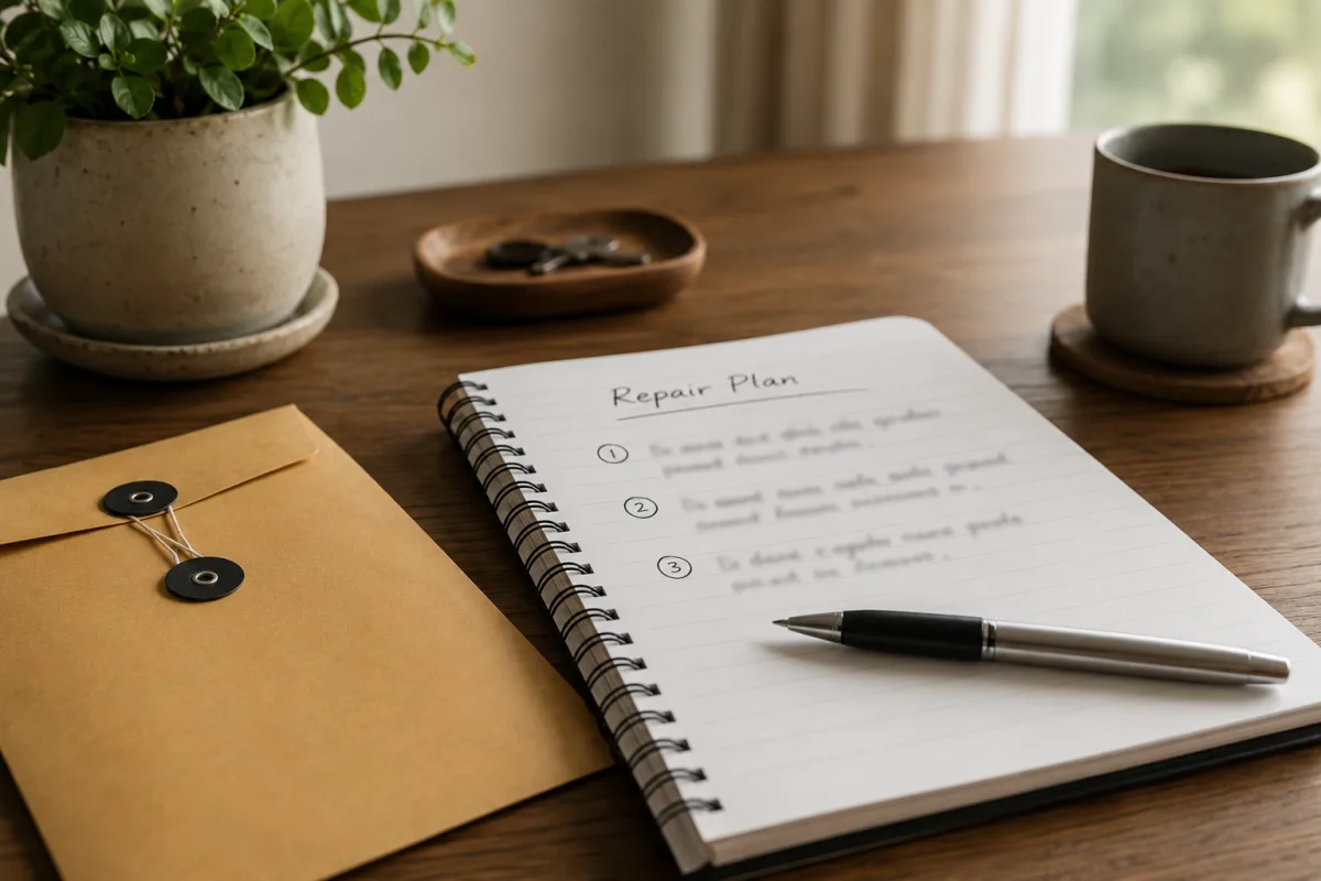 Apology and repair planning