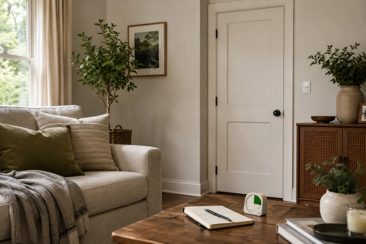 Written boundary plan for a high conflict home