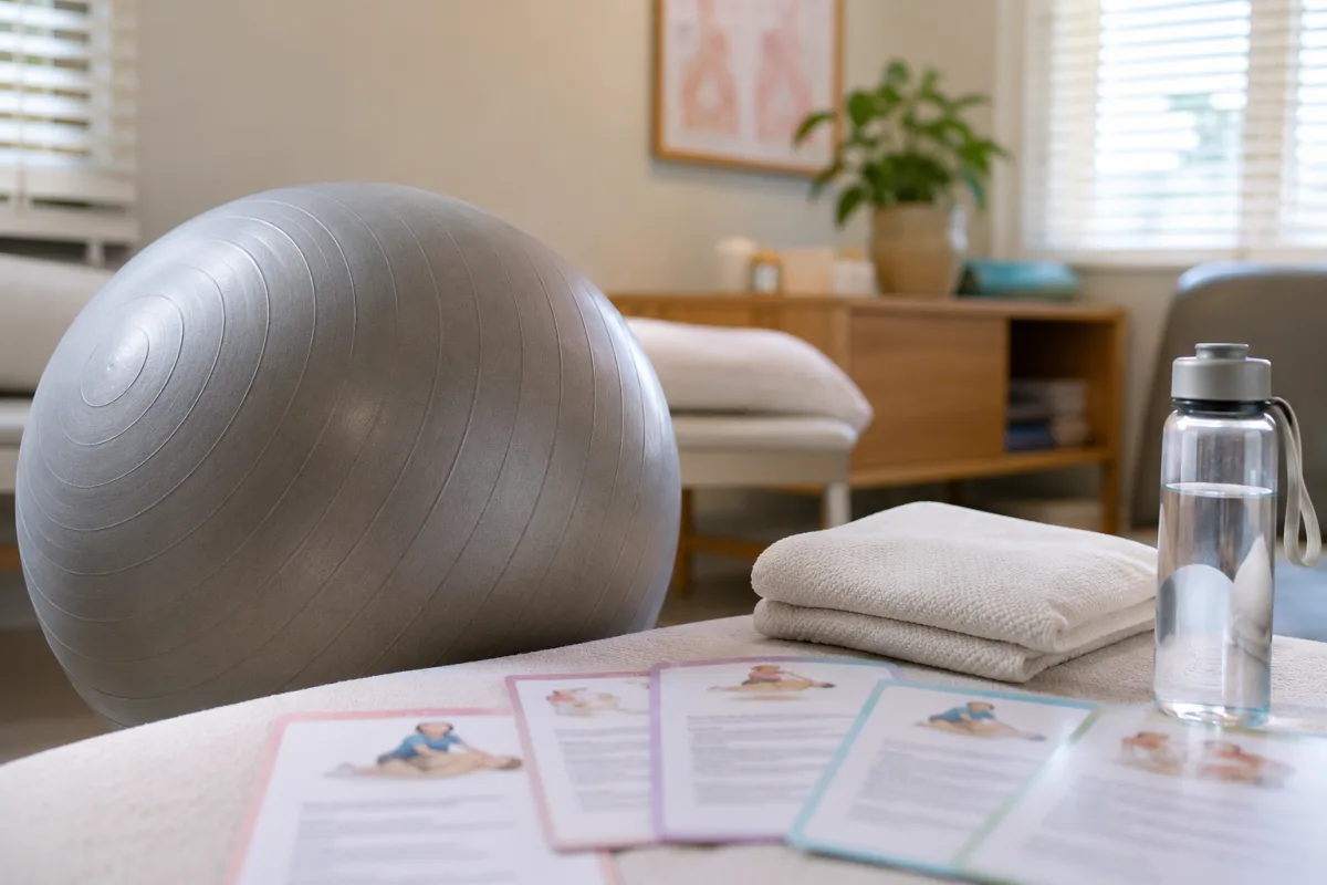 Labor positions for childbirth pain management