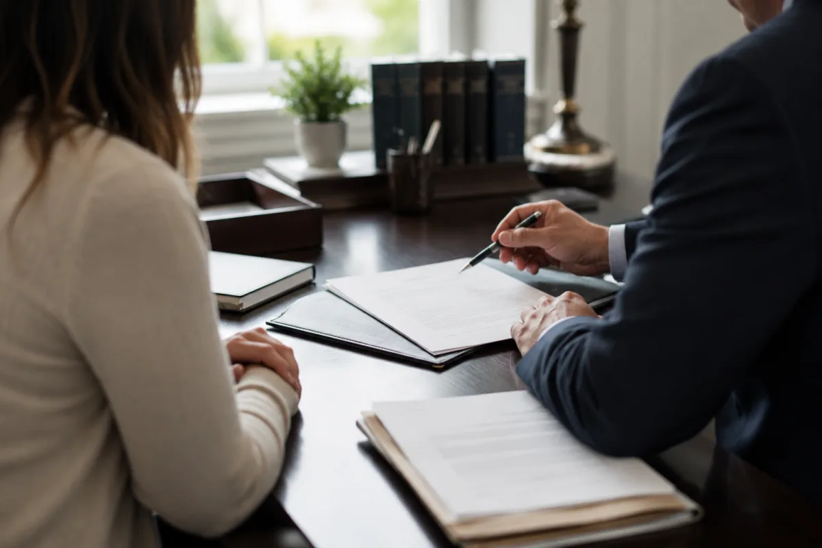 Estate lawyer consultation notes