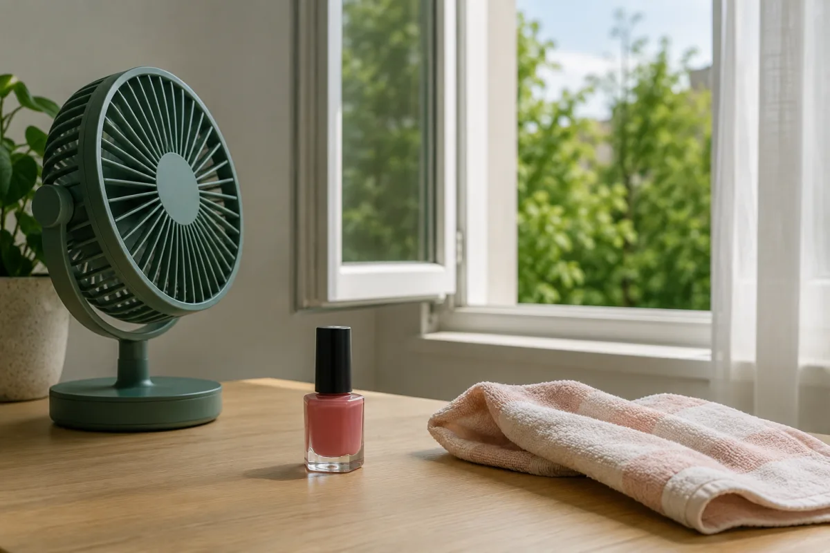 pregnancy nail polish ventilation