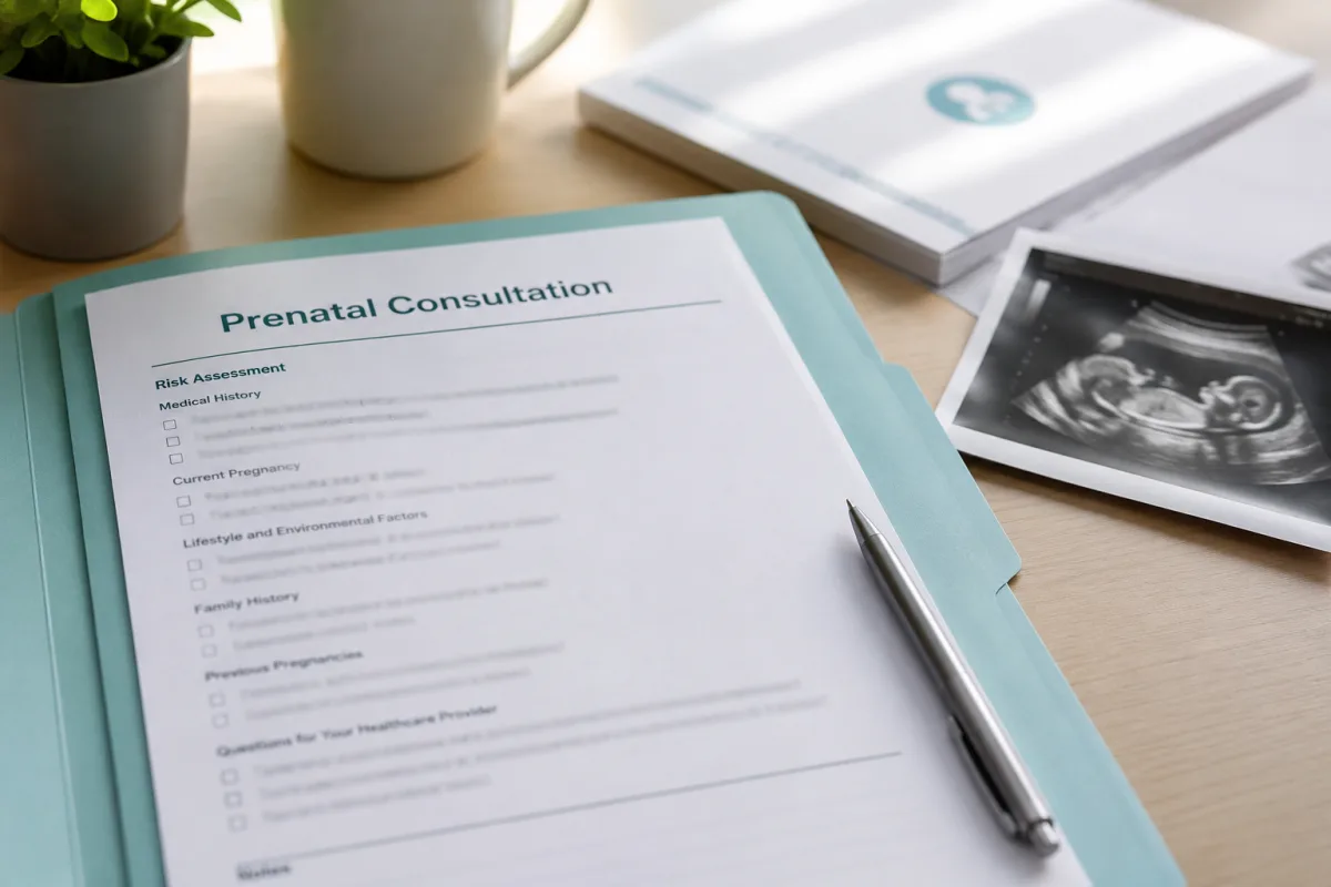 Prenatal testing risk discussion