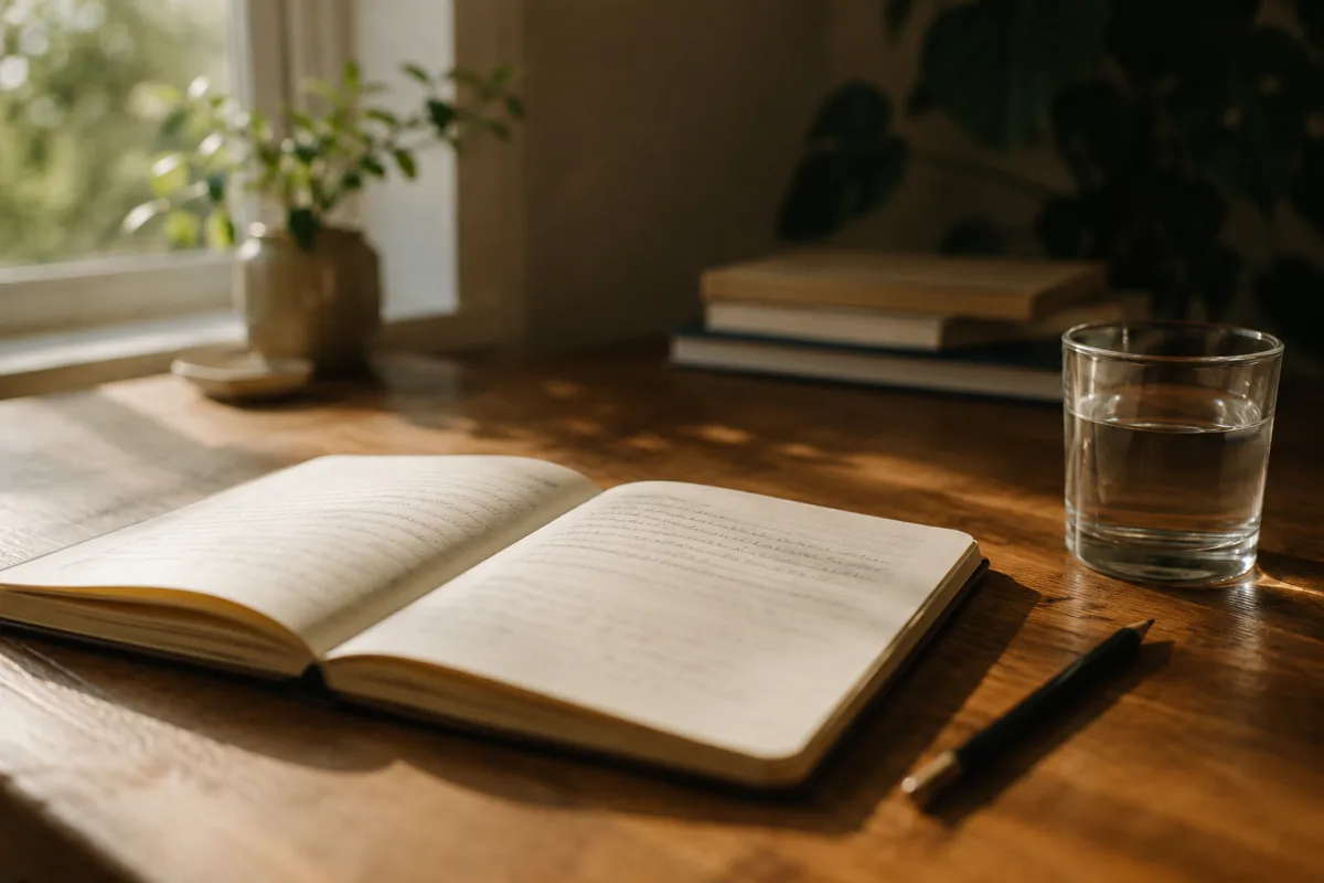 Notebook for separating facts from stories