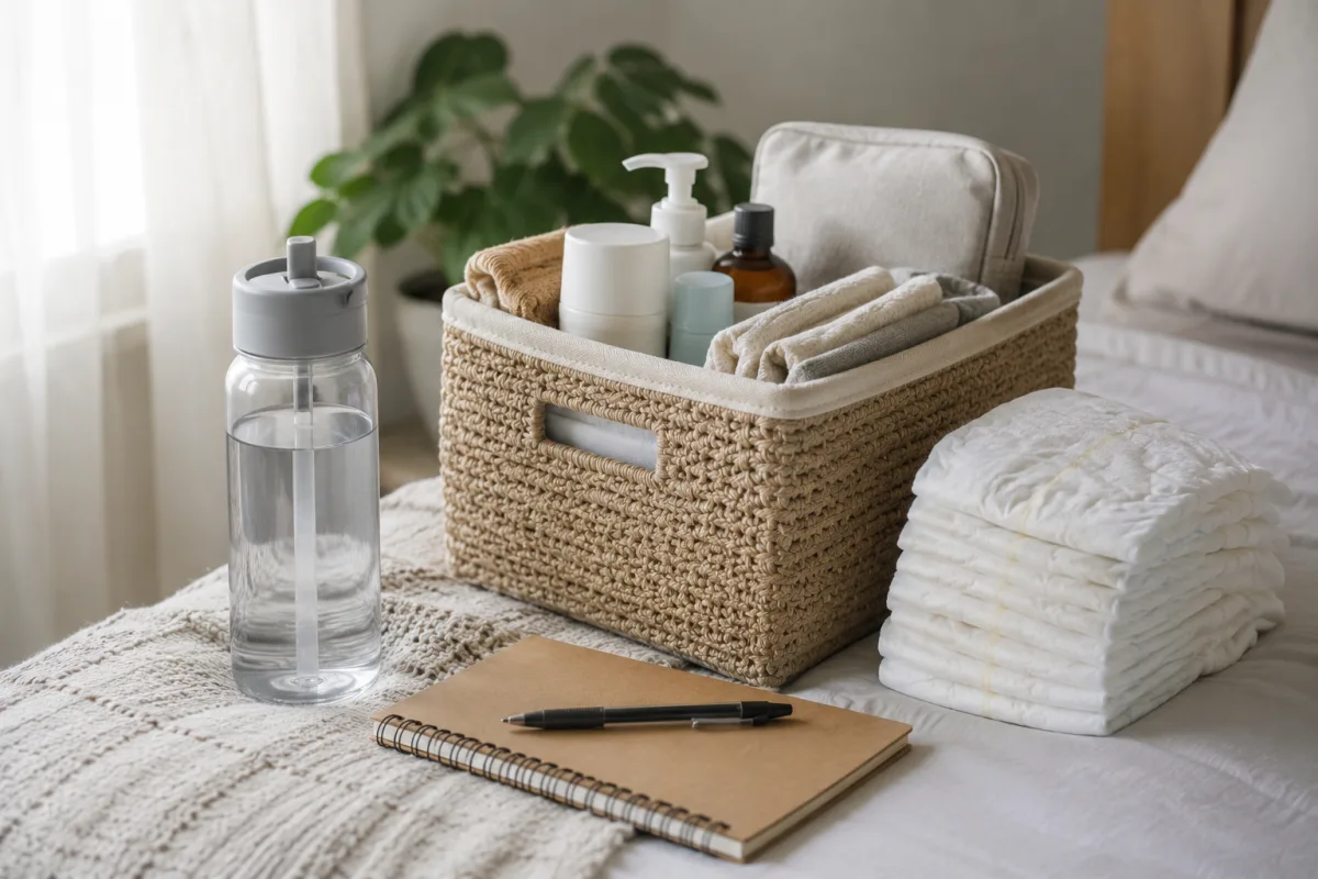 Postpartum home support setup