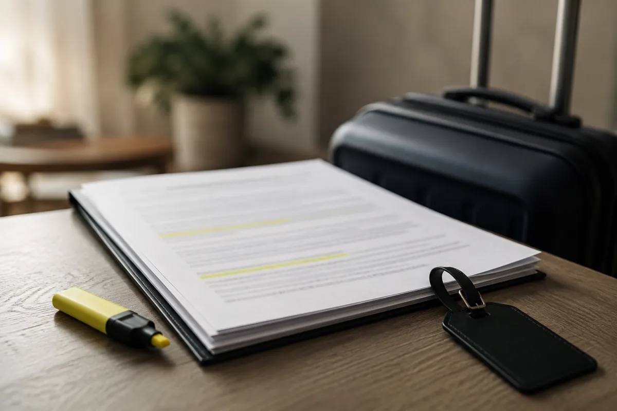 Travelers insurance policy wording