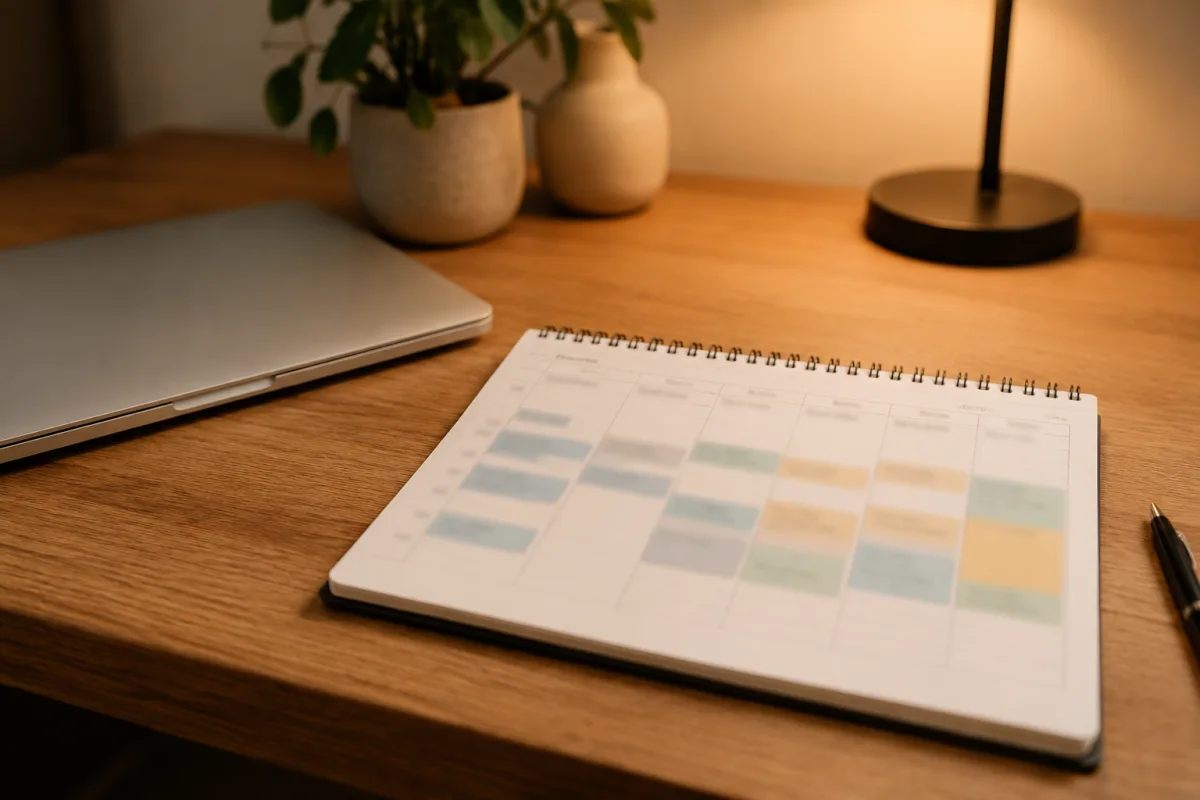Phased return burnout planner