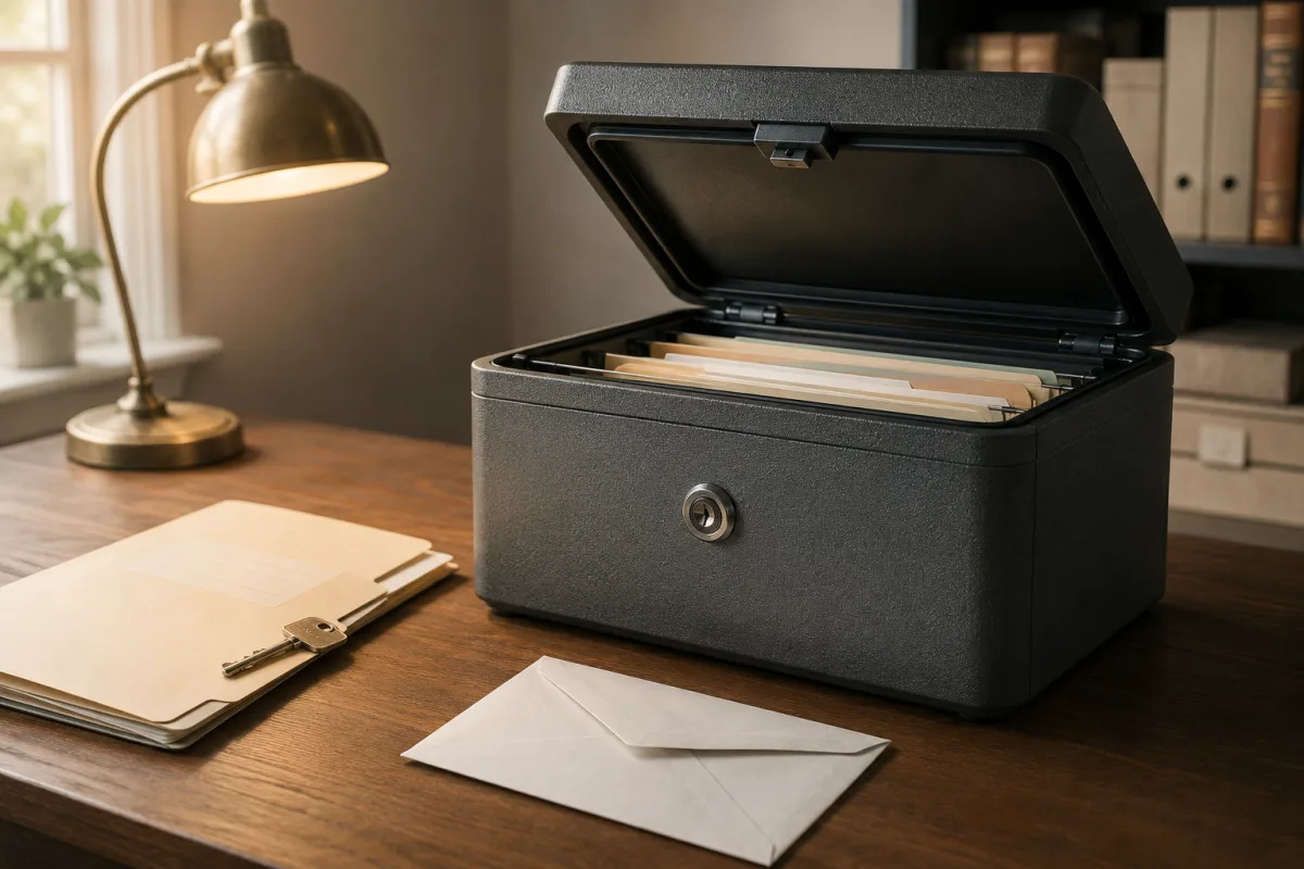 Safe storage for original durable power of attorney