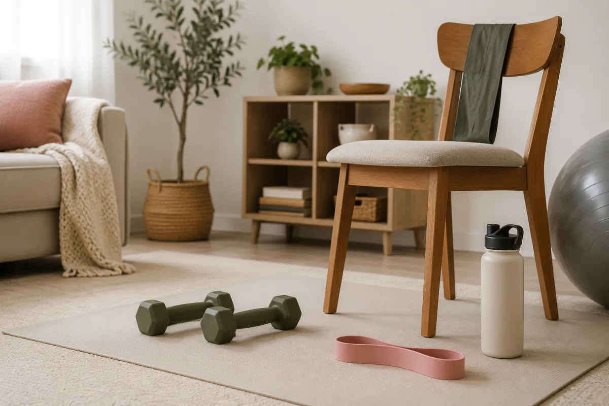 Prenatal strength training setup