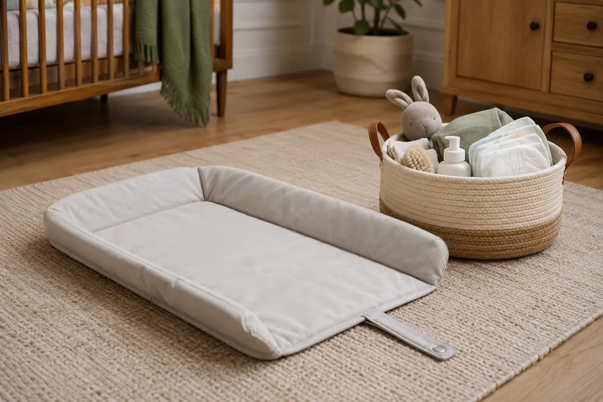 floor diaper change backup