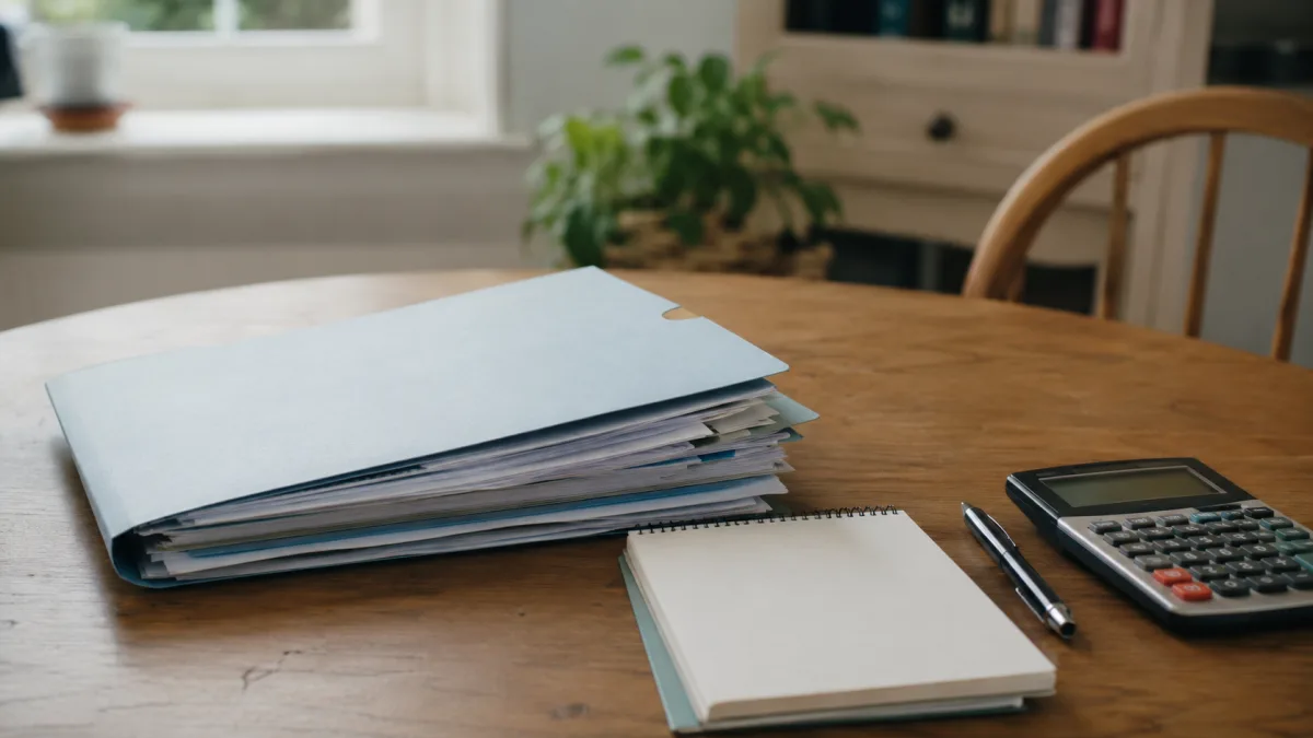 Separation documents organized