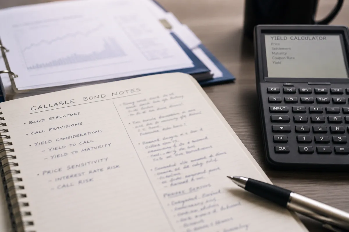 Callable bond risk notes