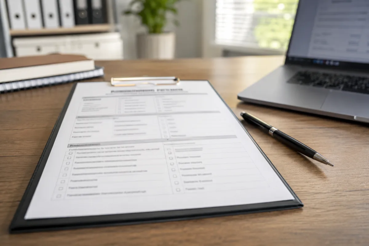 Tenant screening criteria checklist