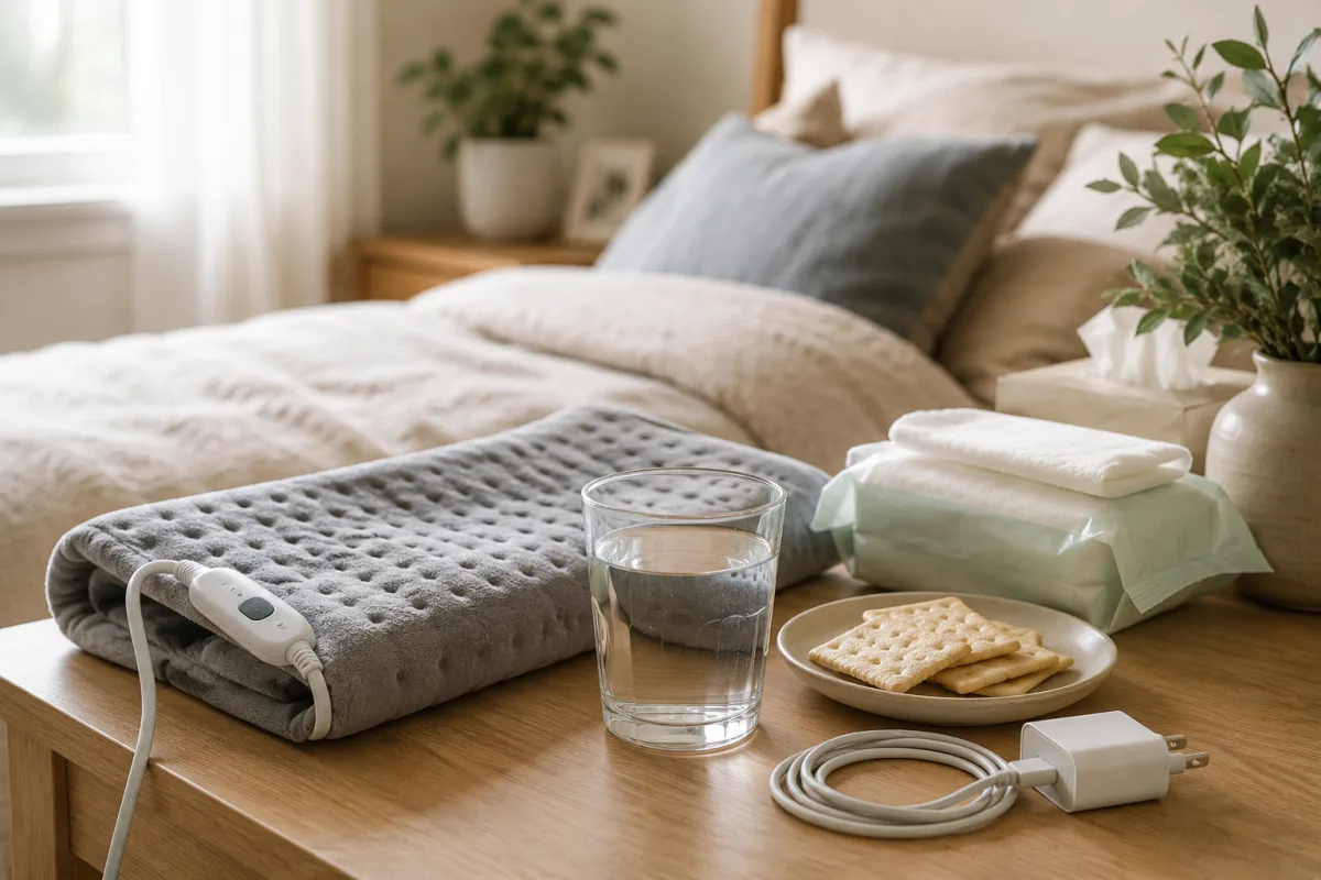 Medication abortion aftercare supplies