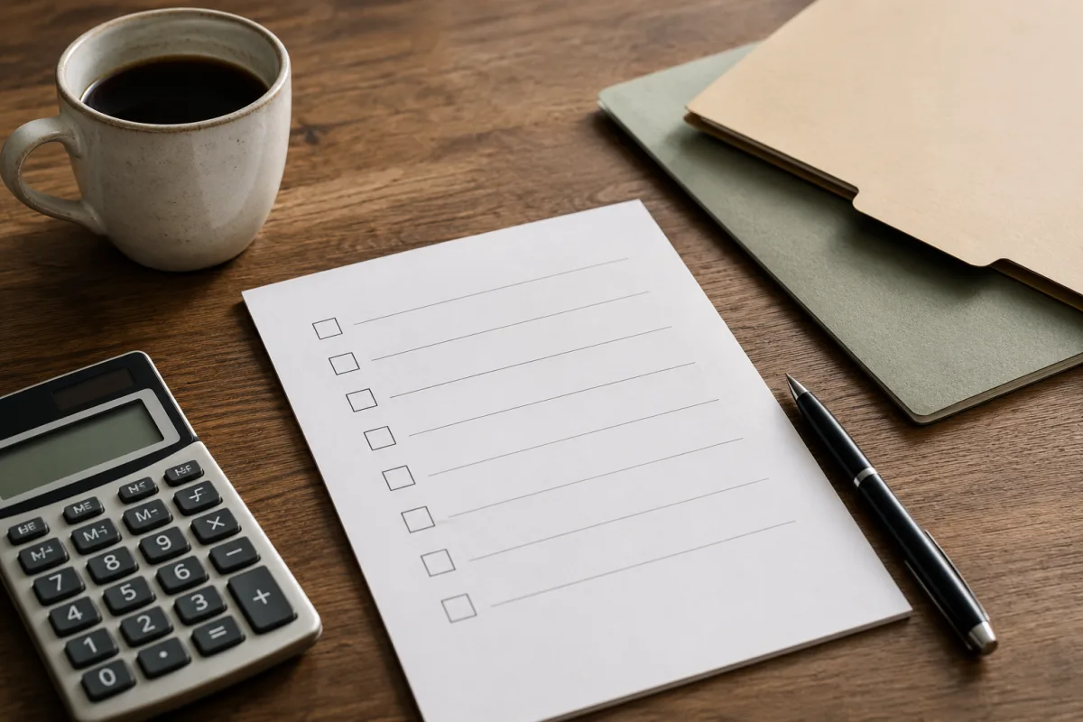 Divorce settlement retirement checklist