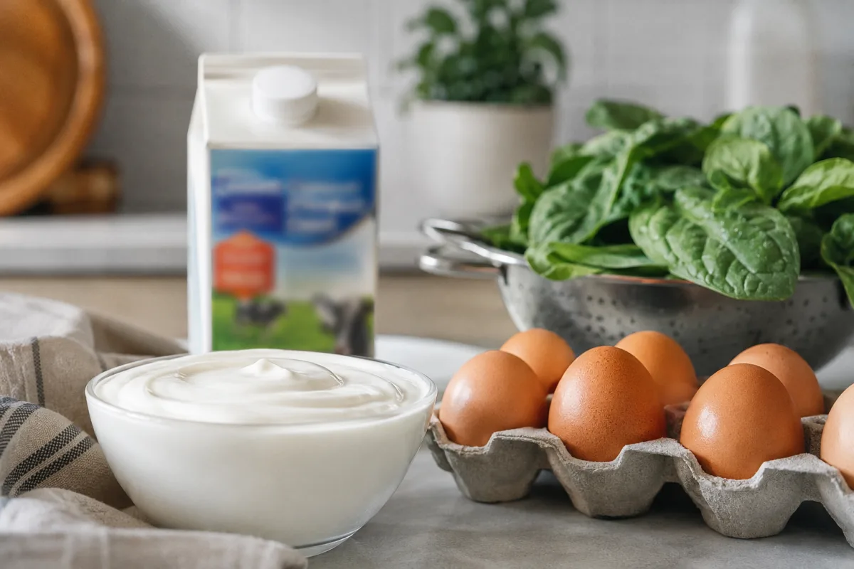 Pregnancy calcium vitamin D meal