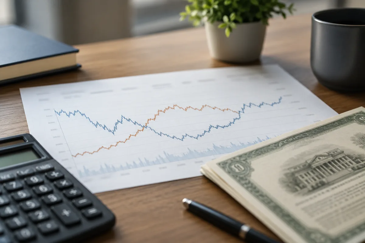 Bond prices and rates chart