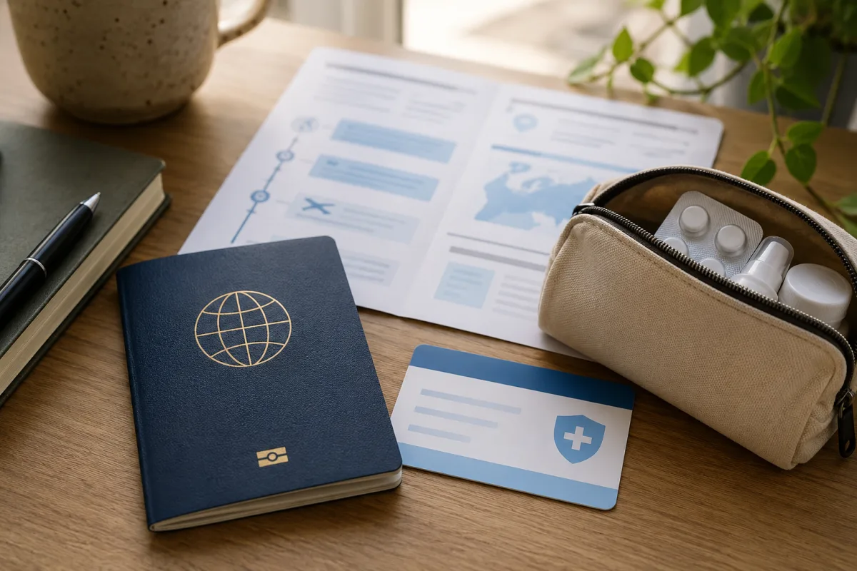 traveler health insurance checklist