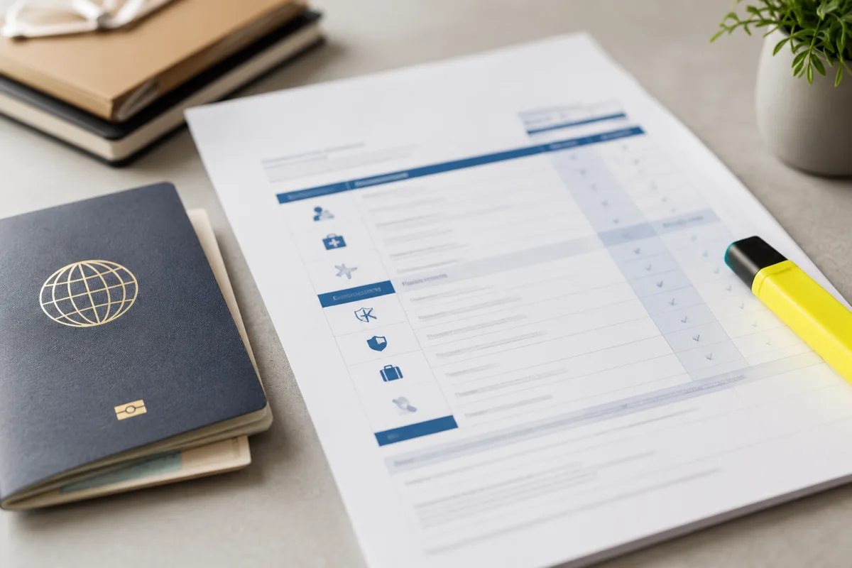 travel accident benefit schedule