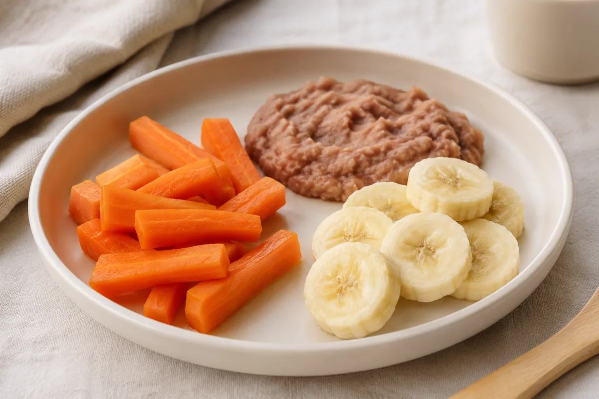 Safe food shapes for infant feeding