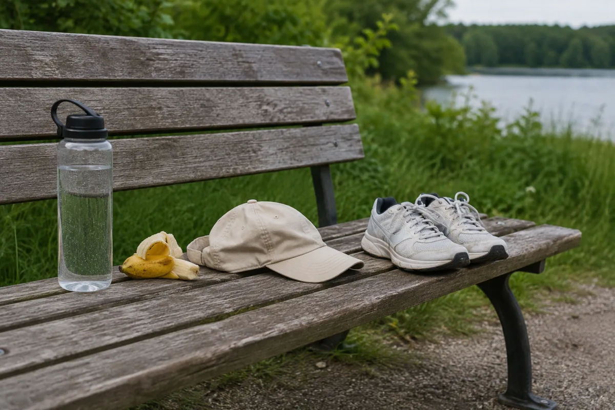 Hydration setup for early pregnancy running