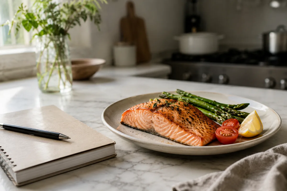 Low mercury fish pregnancy snack