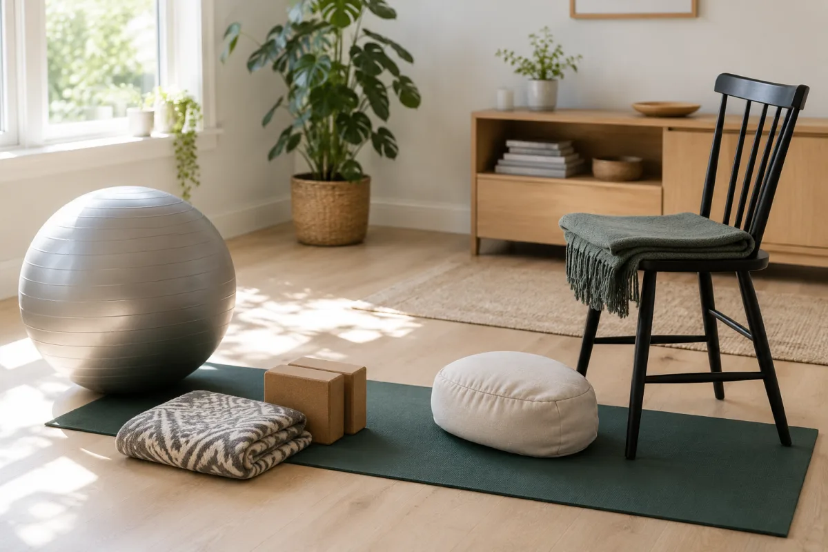 pregnancy hip mobility birth ball