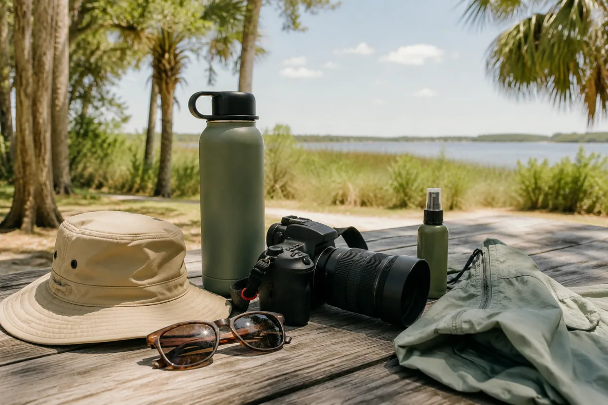 Simple gear for a Fort Myers manatee tour