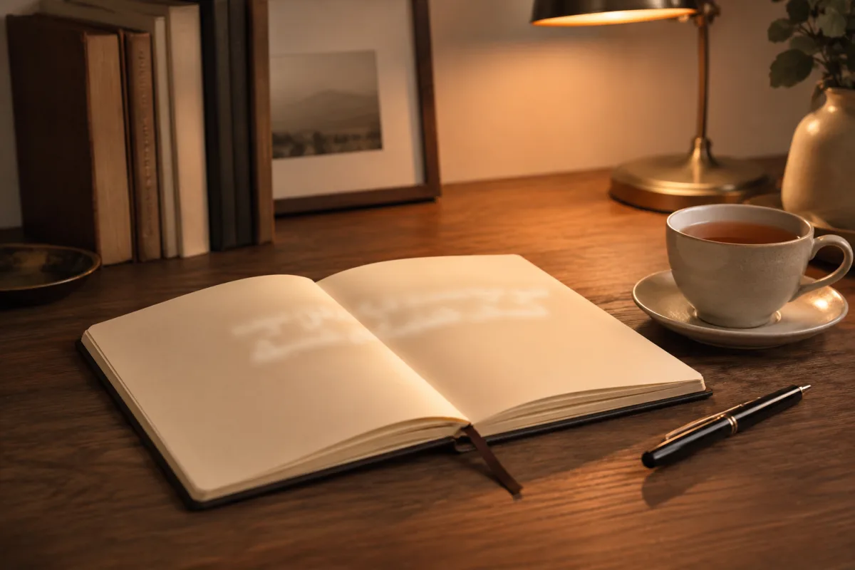 Two-line mental health journal