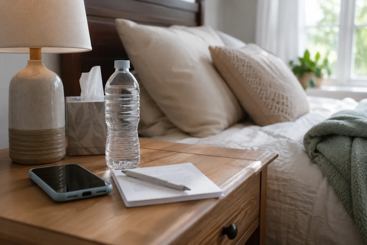 Morning sickness symptom log