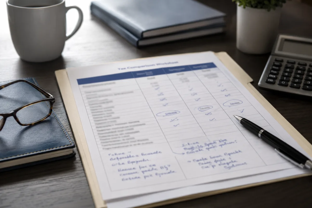 Bond tax comparison notes