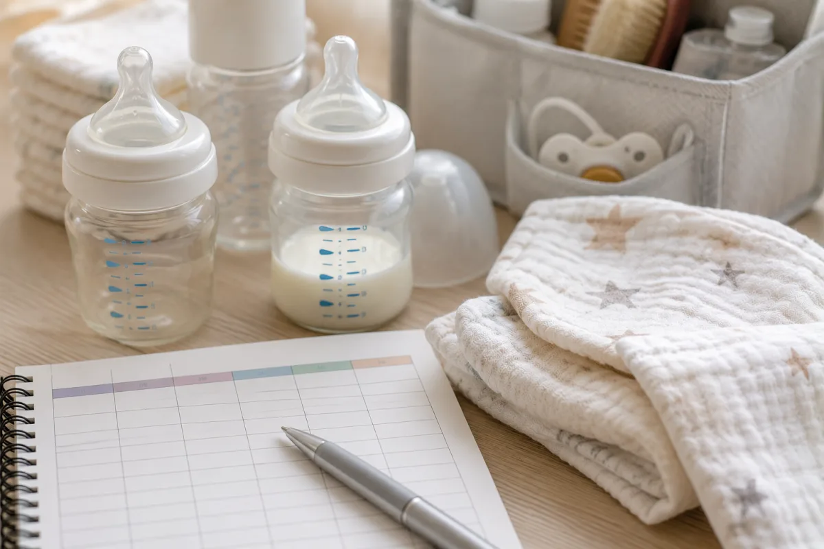 newborn feeding supplies checklist