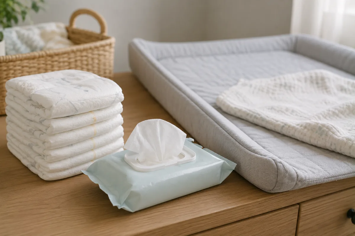 newborn diaper shopping