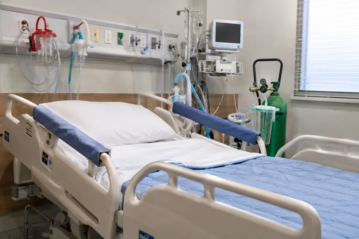 Seizure precautions hospital room