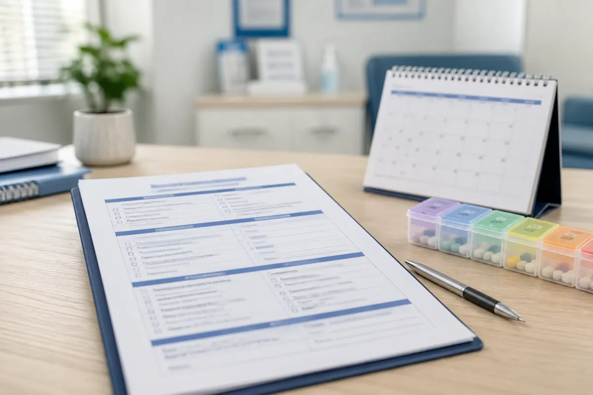 Brain cancer discharge safety checklist