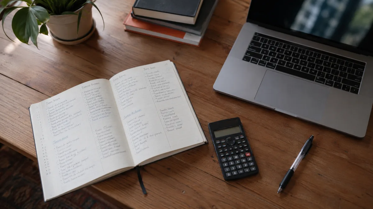 College comparison notes and calculator