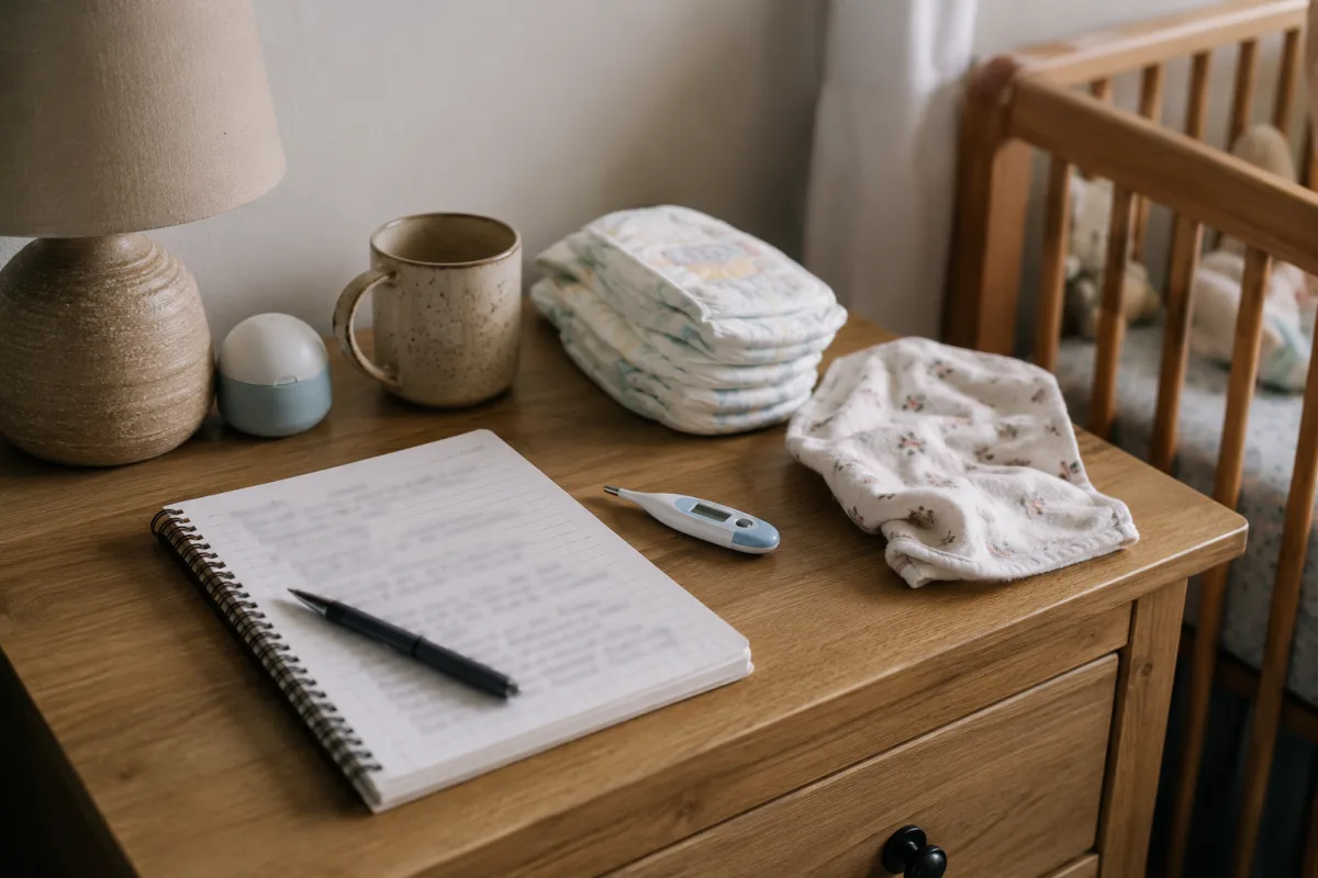 Newborn care notes at home
