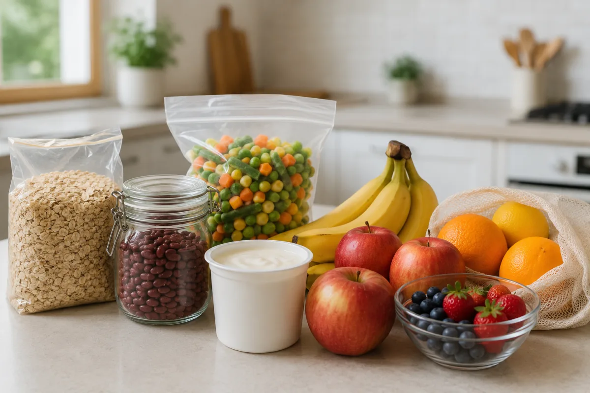 Affordable organic pregnancy groceries