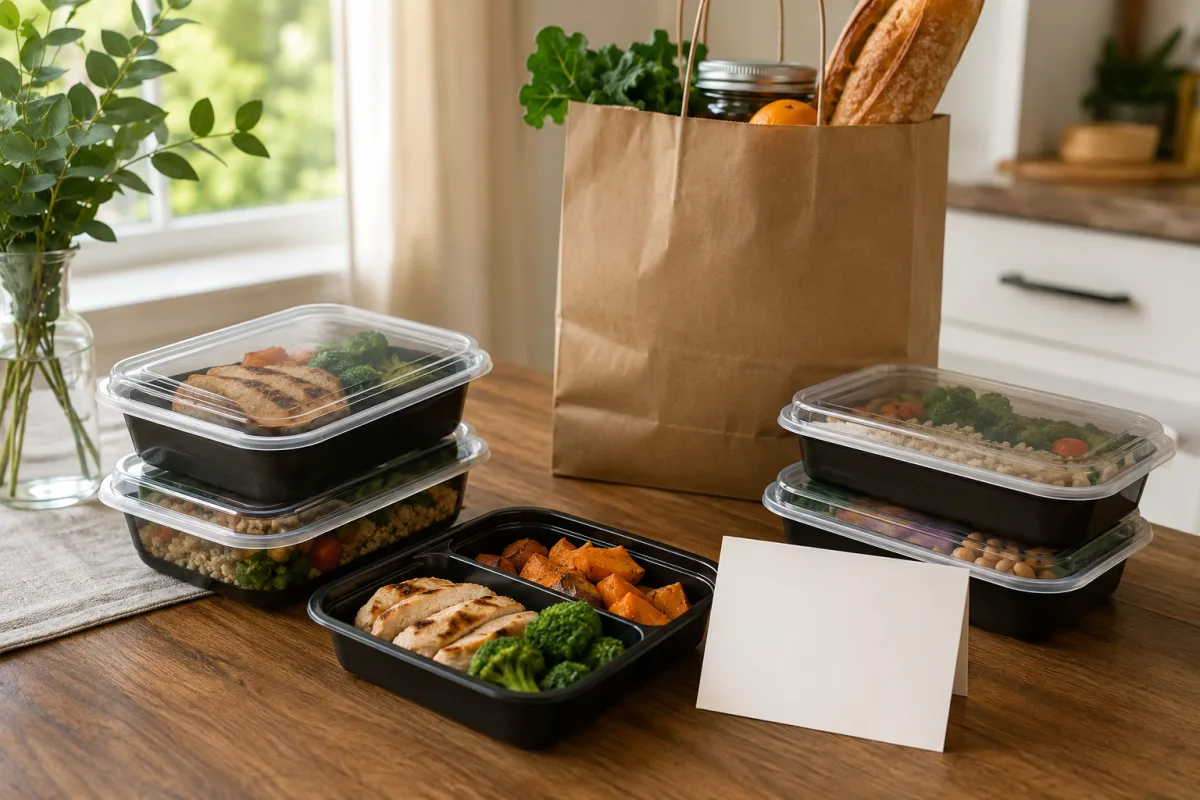 Pregnancy meal and cleaning support gift