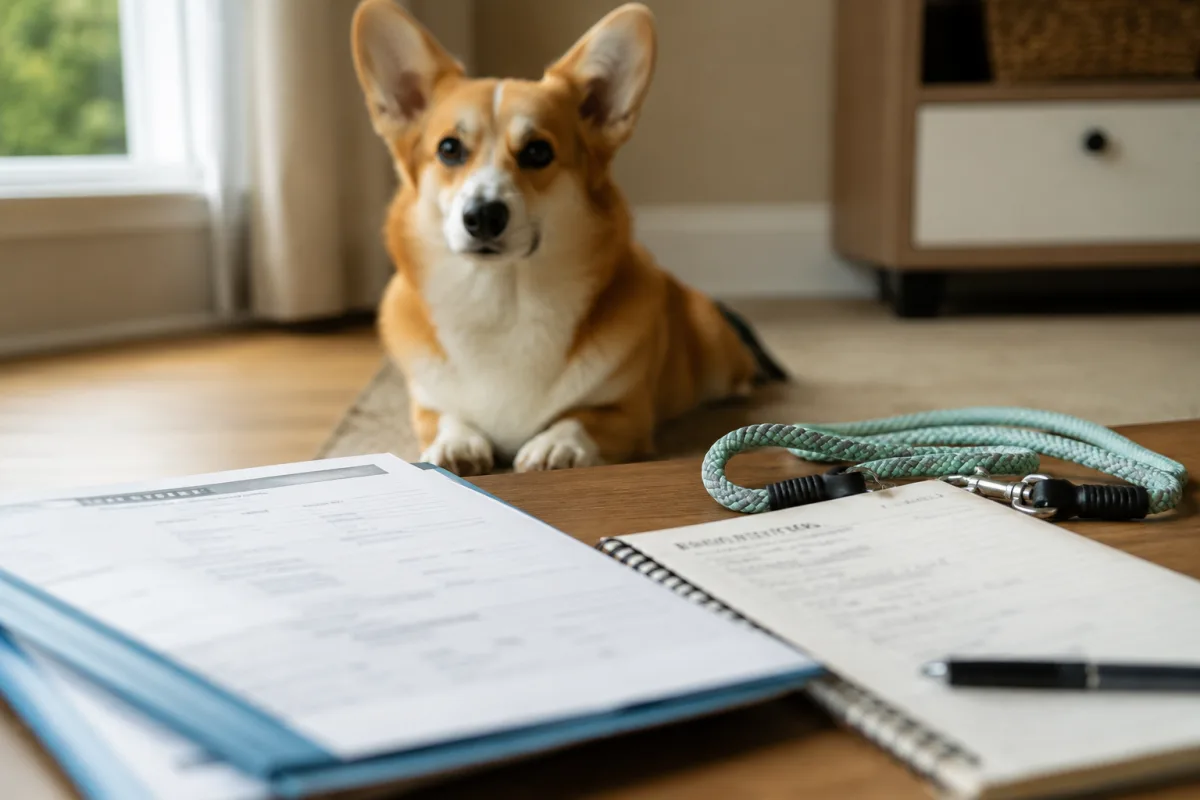 Pembroke Welsh Corgi health records and breeder questions