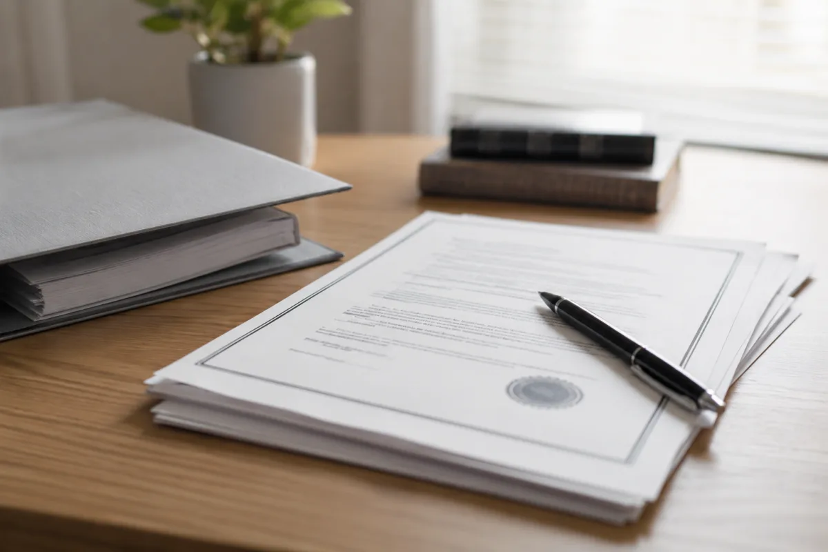 Personal representative authority papers