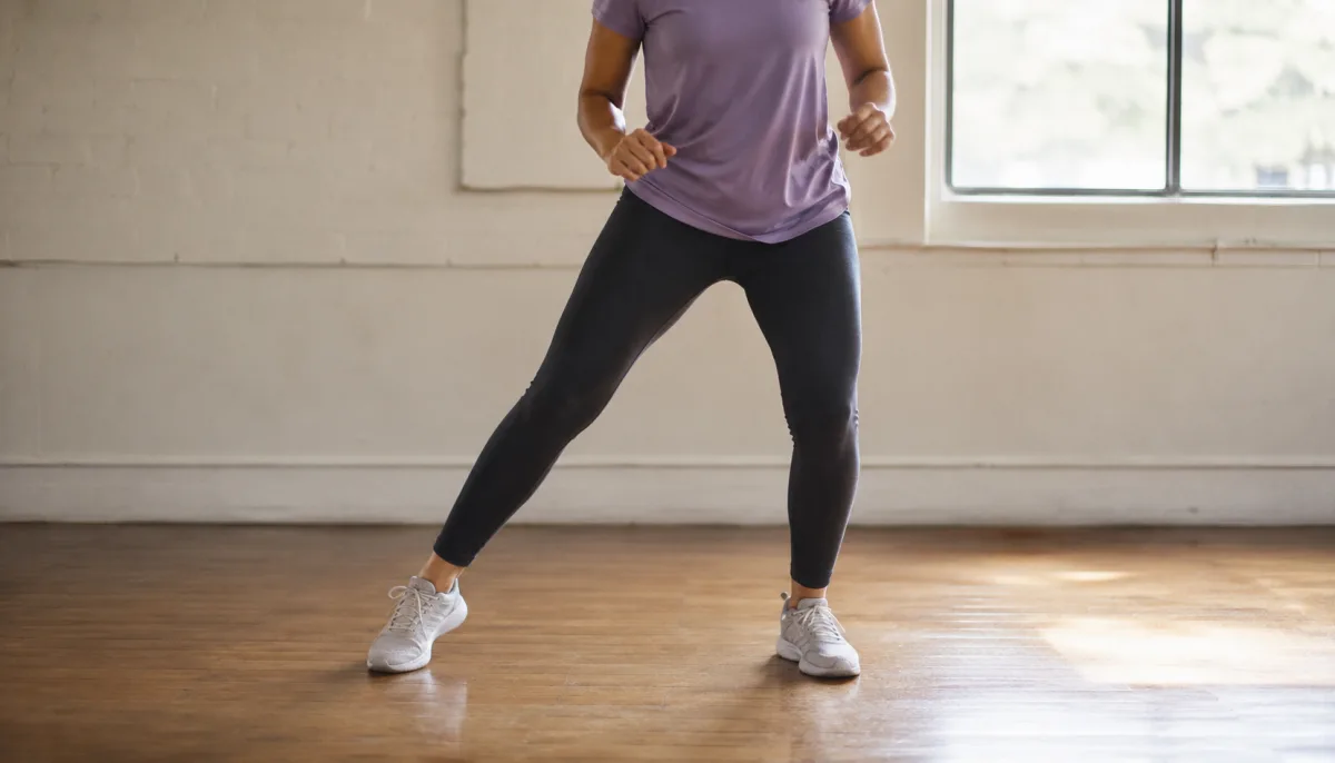 Low impact aerobic warm-up