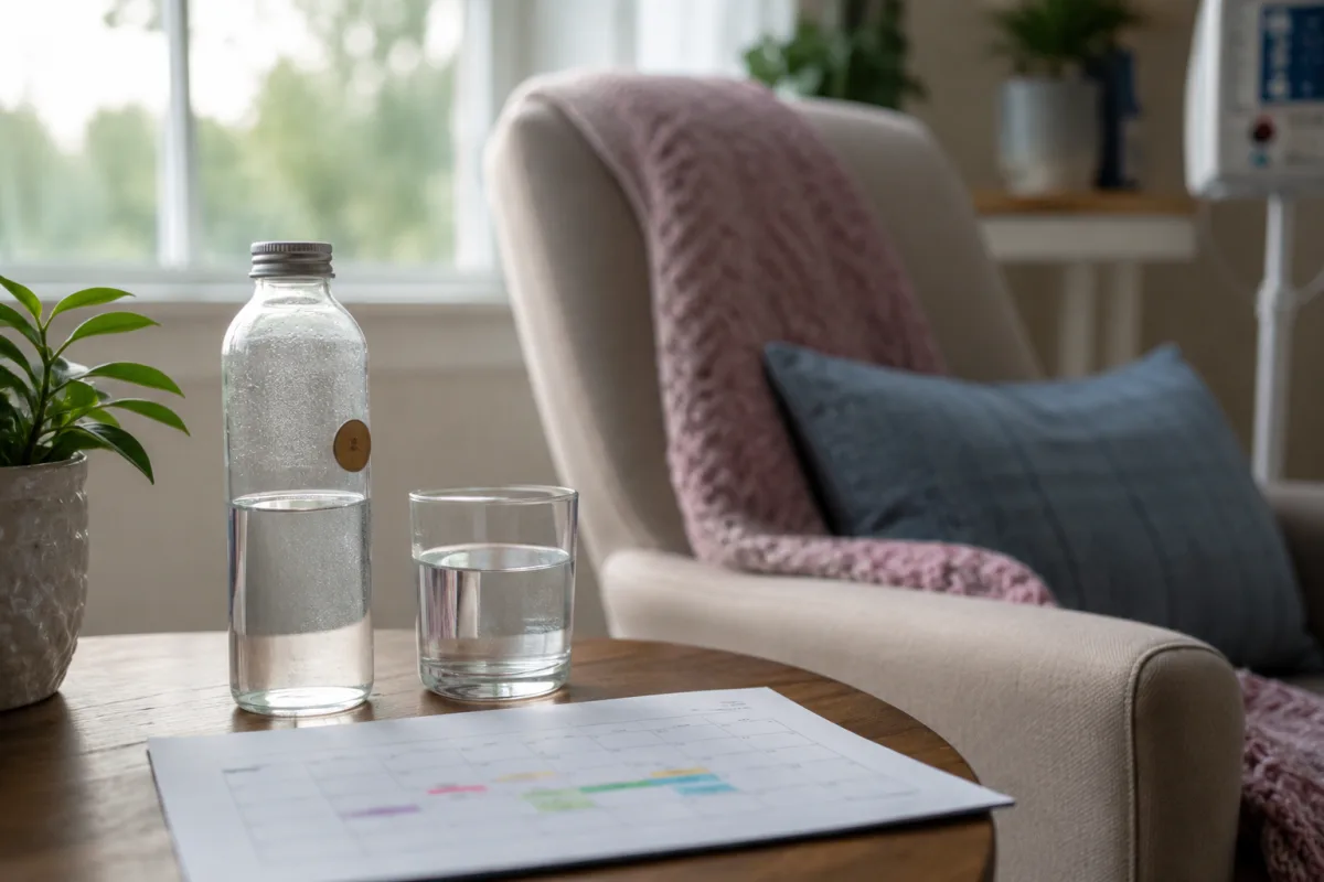 Hydration plan during chemotherapy