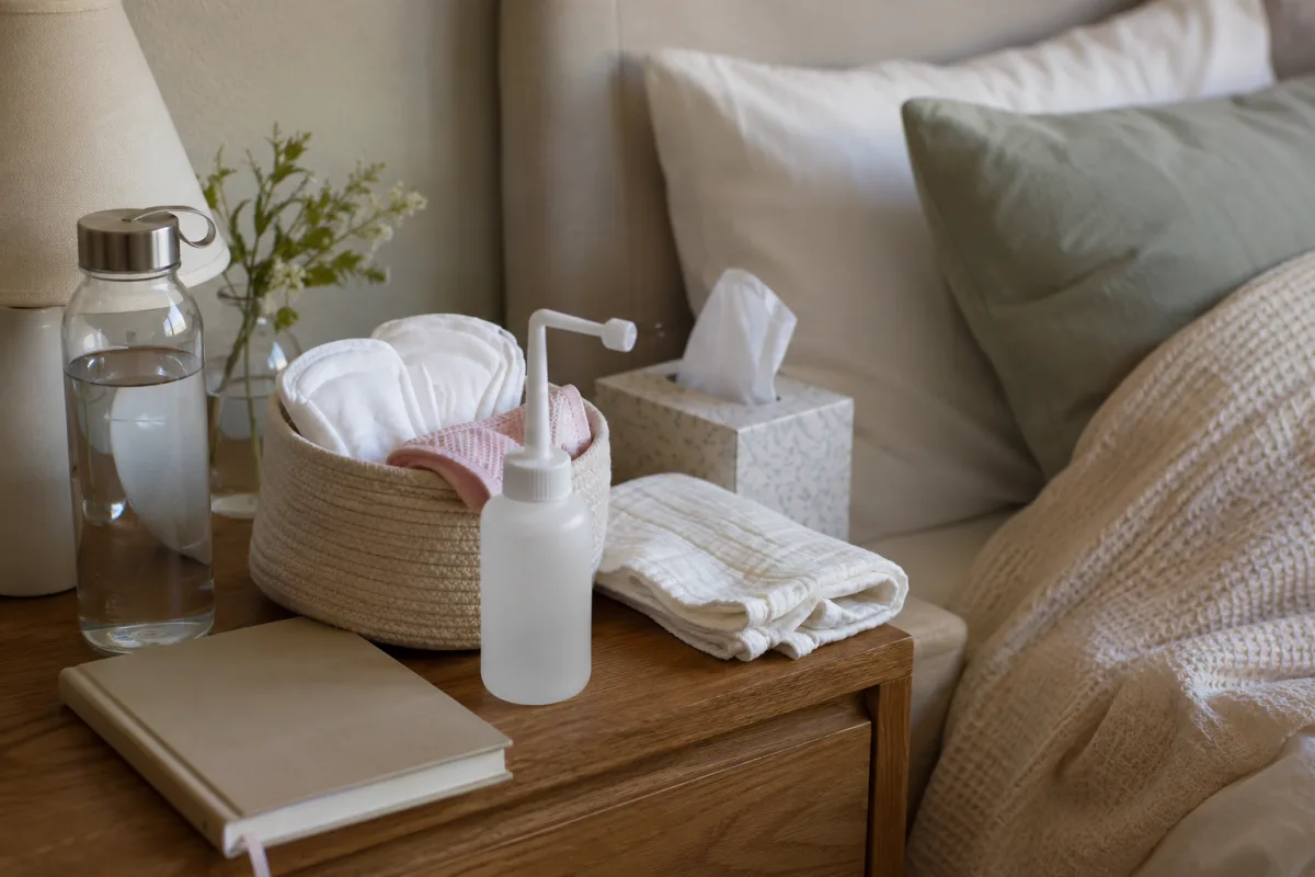 Postpartum symptom tracking
