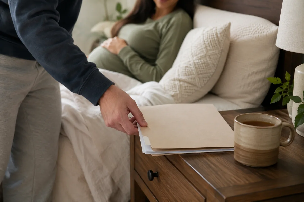 partner pregnancy support